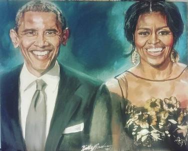 Barack & Michelle Obama thumb