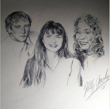 Print of Celebrity Drawings by Billy Jackson