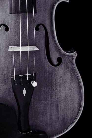 Violin Viola Body Black and White 3265.01 thumb