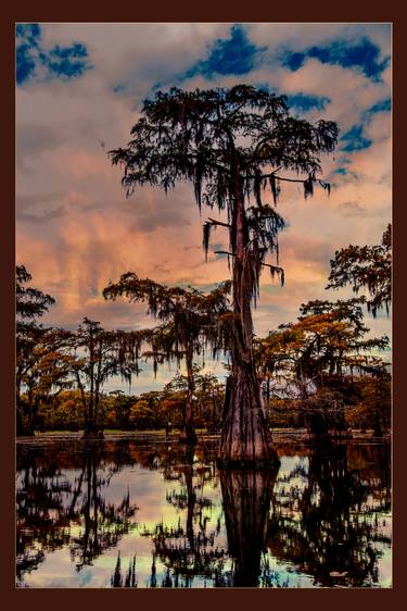 Caddo Lake Late Sunset 102.1861 - Limited Edition of 10 thumb