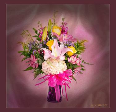 Original Art Deco Floral Photography by M K Miller III