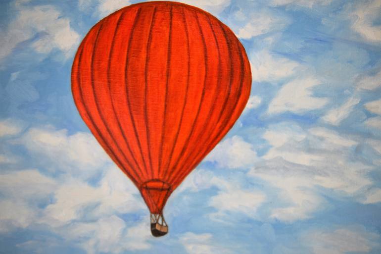 Balloons Painting by Afekwo N | Saatchi Art