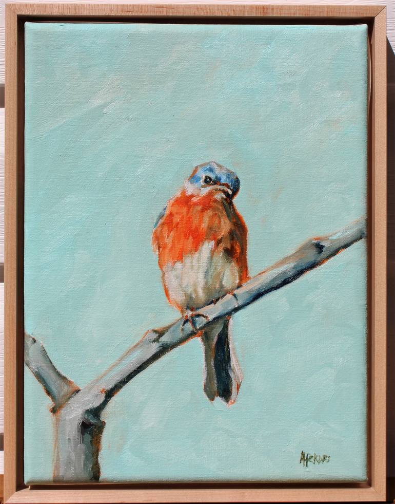 Original Figurative Animal Painting by Afekwo N