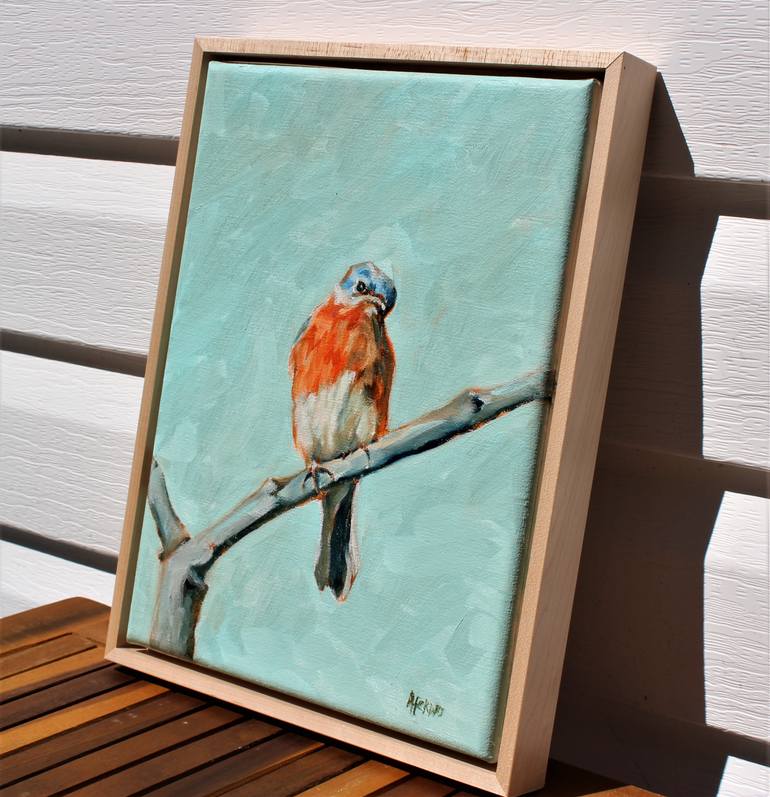 Original Figurative Animal Painting by Afekwo N