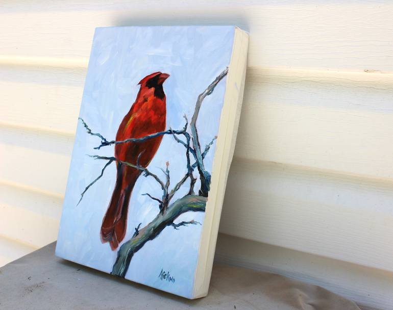 Original Figurative Animal Painting by Afekwo N