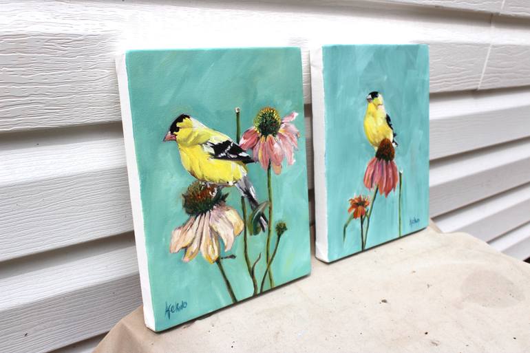 Original Figurative Animal Painting by Afekwo N