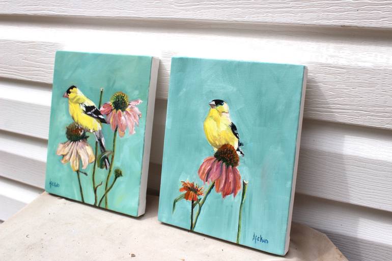 Original Figurative Animal Painting by Afekwo N