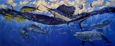 Original Realism Fish Paintings by Philip Slagter