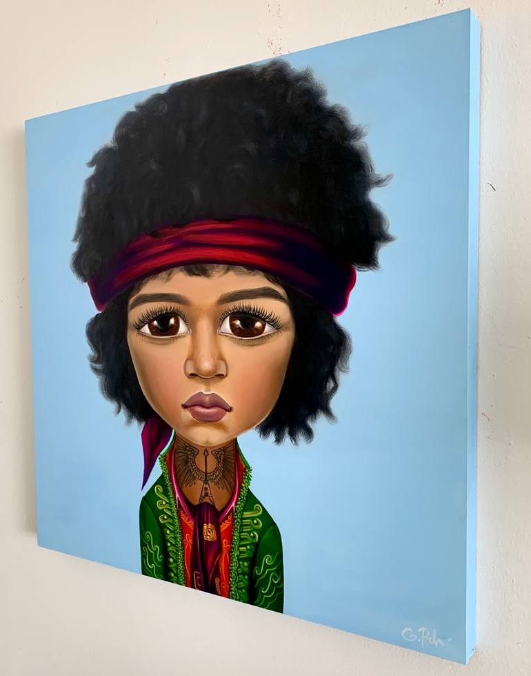 Original Illustration Pop Culture/Celebrity Painting by Gina Palmerin