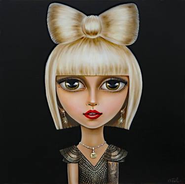 Print of Fine Art Pop Culture/Celebrity Paintings by Gina Palmerin