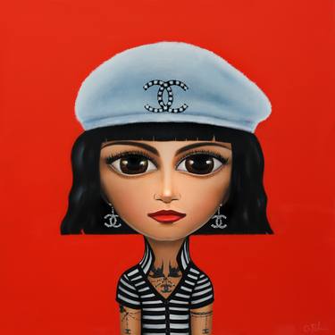 Print of Fine Art Popular culture Paintings by Gina Palmerin