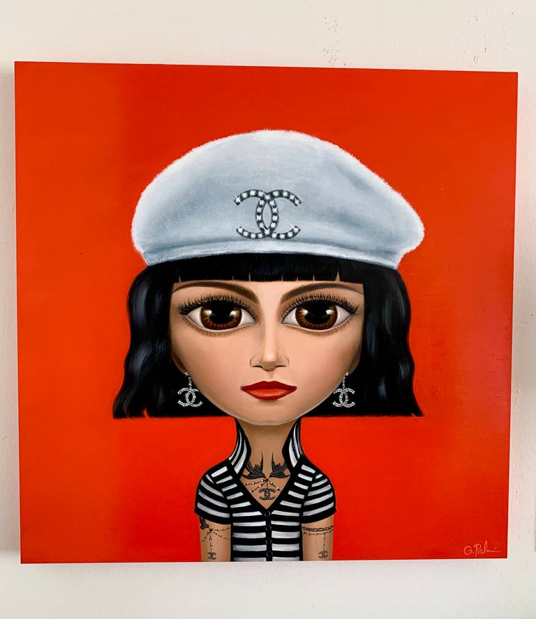 Original Illustration Pop Culture/Celebrity Painting by Gina Palmerin