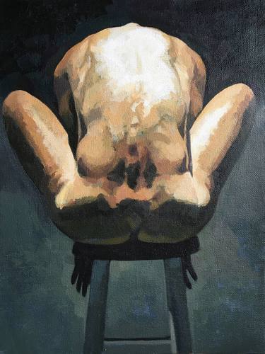 Print of Realism Nude Paintings by Ingrid Capozzoli Flinn