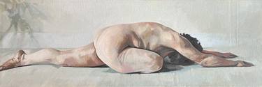 Original Realism Nude Painting by Ingrid Capozzoli Flinn