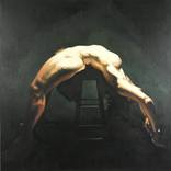 Nude in Parabola by Ingrid Capozzoli Flinn