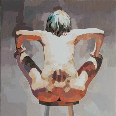 Original Figurative Nude Paintings by Ingrid Capozzoli Flinn