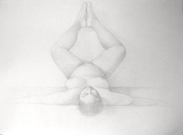 Original Figurative Nude Drawings by Ingrid Capozzoli Flinn