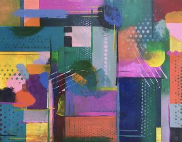 Original Abstract Paintings by Michael Yurick