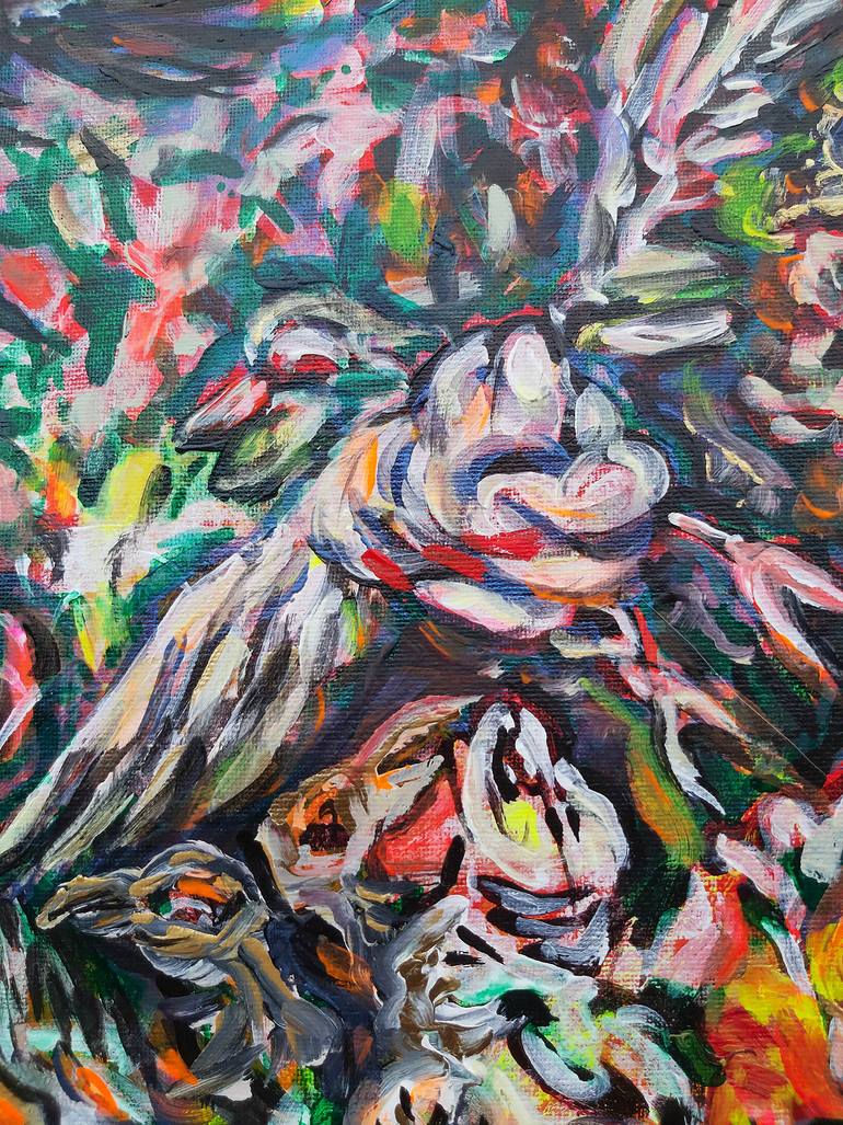 Original Abstract Nature Painting by Audrey Néron