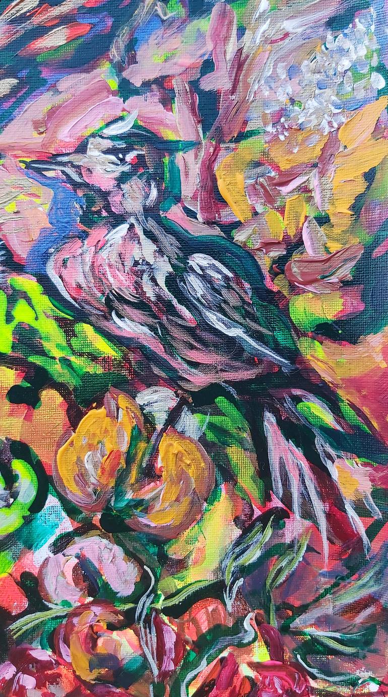 Original Abstract Nature Painting by Audrey Néron