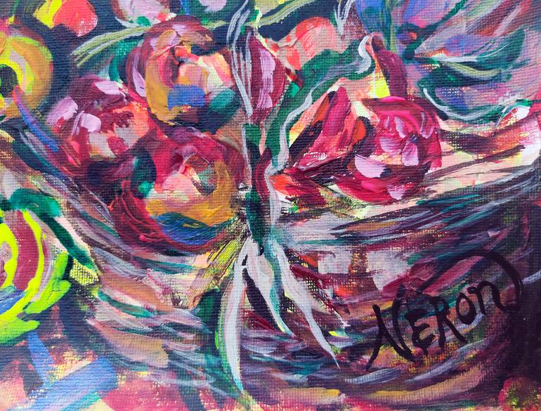 Original Abstract Nature Painting by Audrey Néron