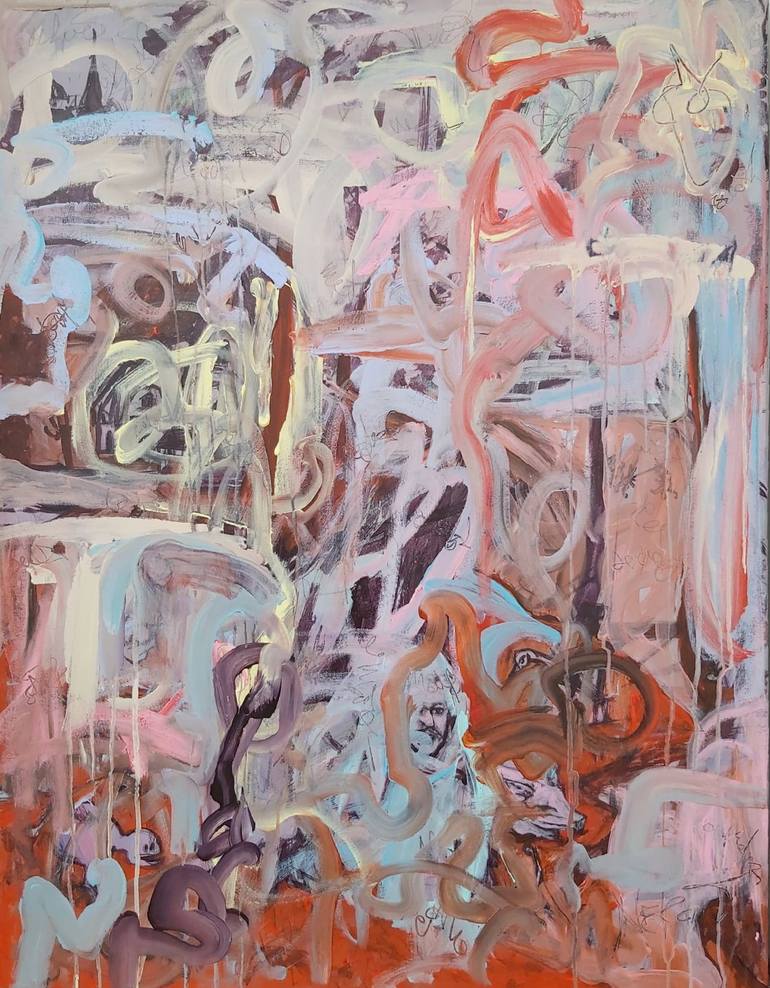 Print of Abstract Expressionism Abstract Paintings by Audrey Néron