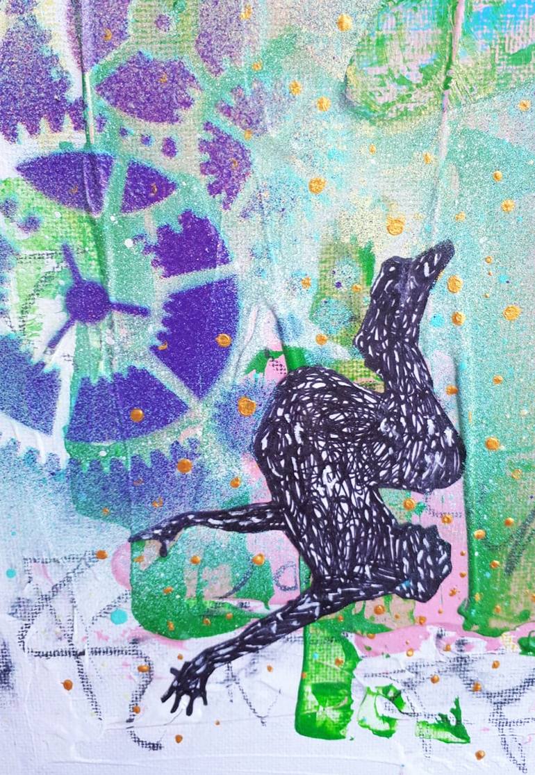 Original Abstract Expressionism Other Painting by Audrey Néron