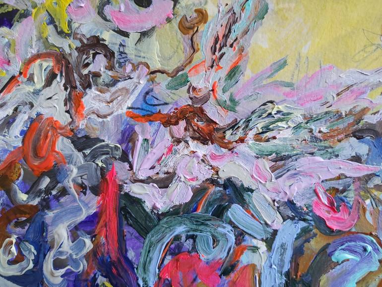 Original Abstract Expressionism Other Painting by Audrey Néron