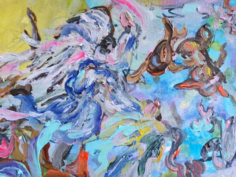 Original Abstract Expressionism Other Painting by Audrey Néron