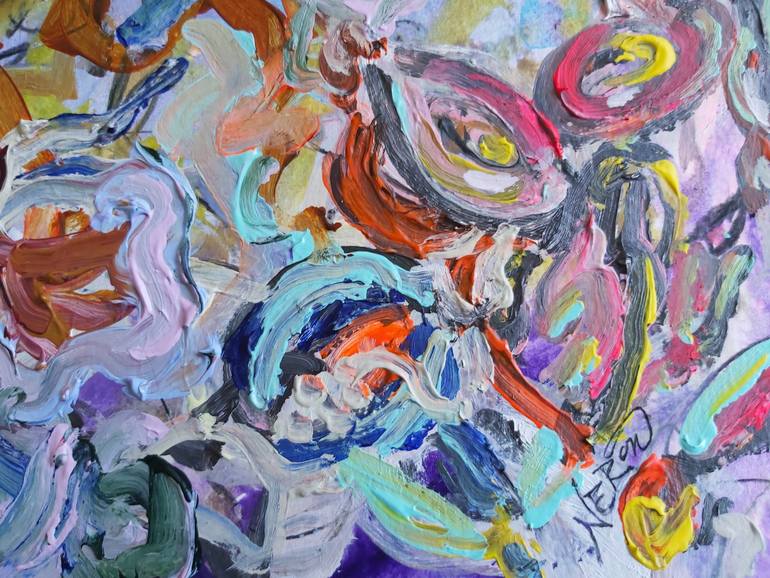 Original Abstract Expressionism Other Painting by Audrey Néron