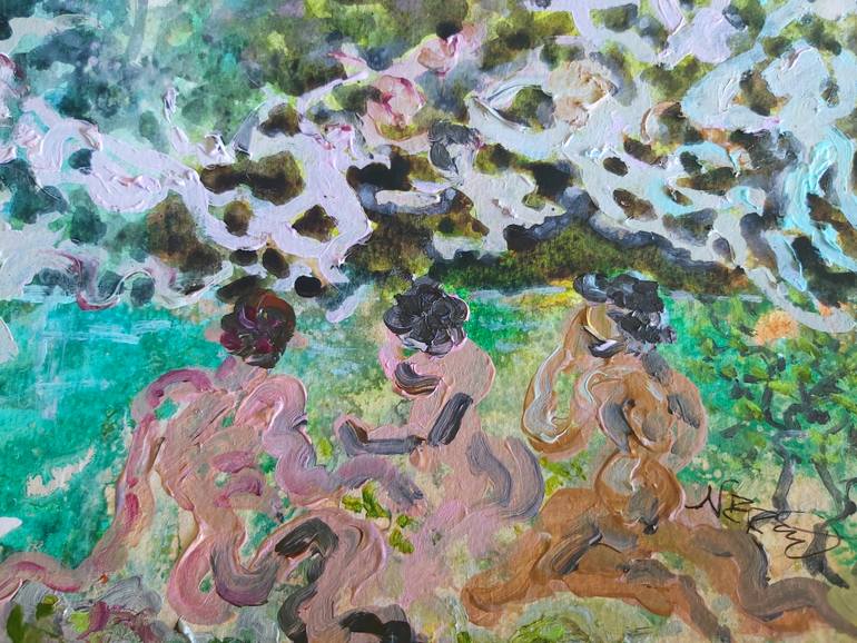 Original Figurative Other Painting by Audrey Néron