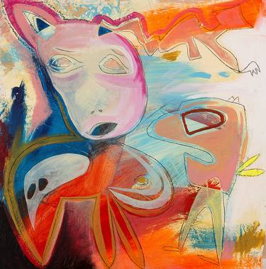 Original Abstract Paintings by Alice Boyle