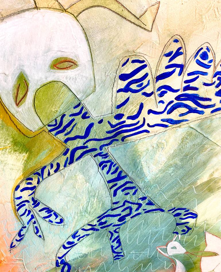 Original Expressionism Fantasy Painting by Alice Boyle