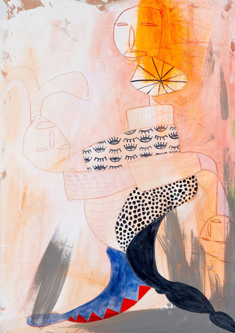 Original Expressionism Fantasy Paintings by Alice Boyle