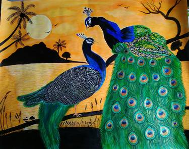 Original Nature Paintings by Gunjan Famous Paintings