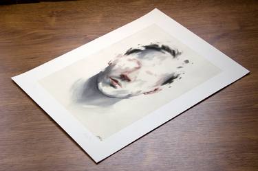 Original Portraiture Portrait Printmaking by Miroslav Zgabaj