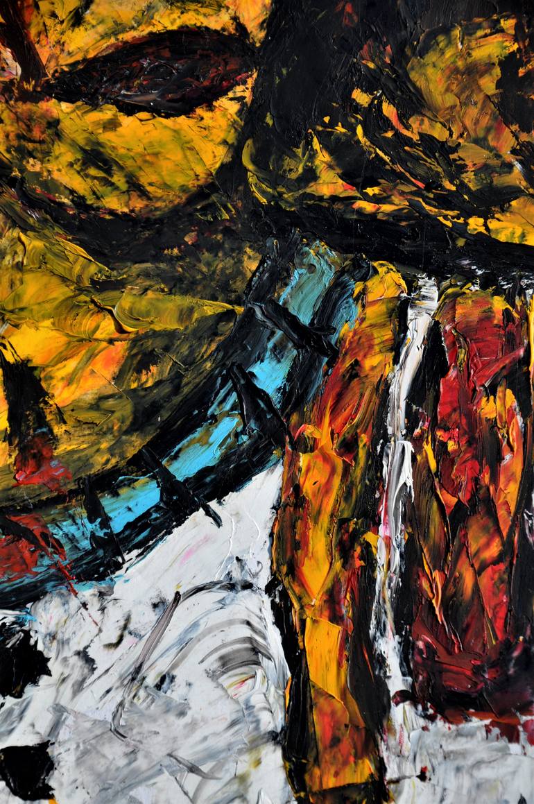 Original Abstract Expressionism Pop Culture/Celebrity Painting by Noktys  Art