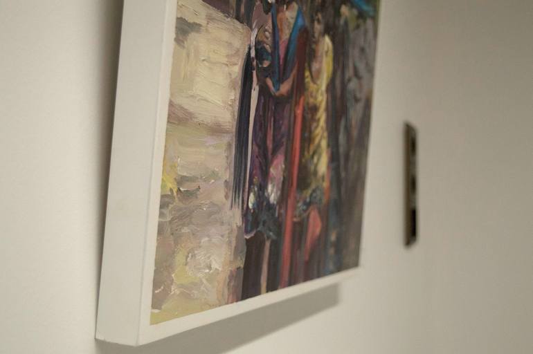 Original Expressionism Time Painting by Joana Martos