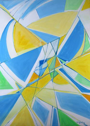 Original Abstract Paintings by Michael Finlay