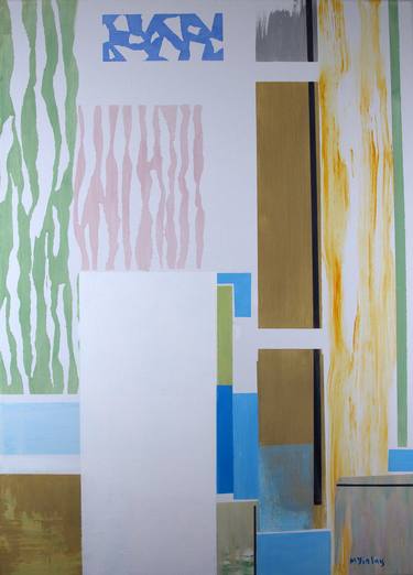 Original Abstract Paintings by Michael Finlay