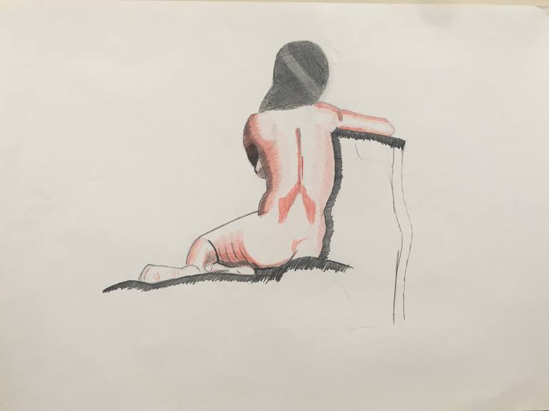 Original Realism Body Drawing by Lee Donohoe
