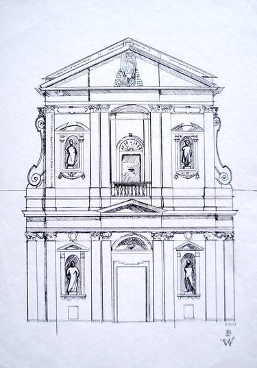 Facade of Santa Susanna, Rome thumb