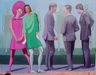 Print of Contemporary People Paintings by Blaine White