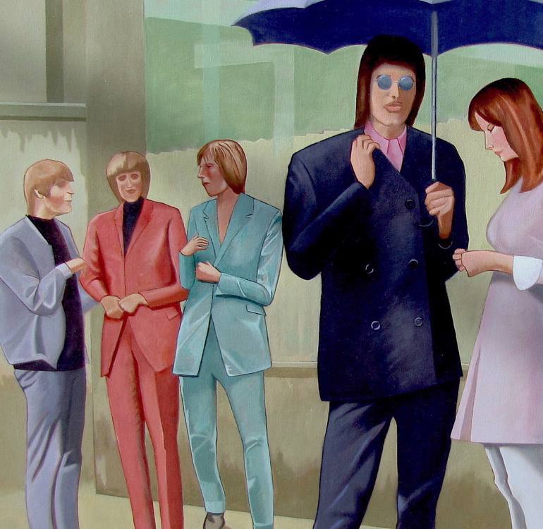 Original Contemporary People Painting by Blaine White
