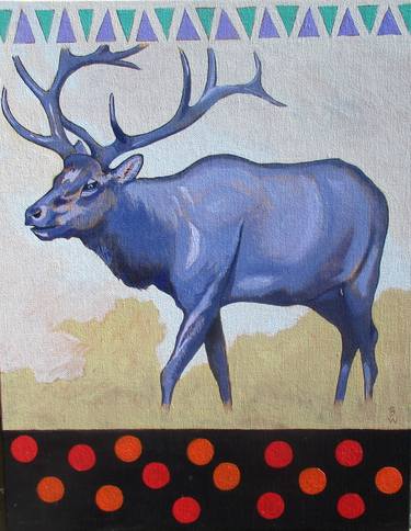 Original Realism Animal Painting by Blaine White