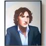 The Young Justin Trudeau with frame included.