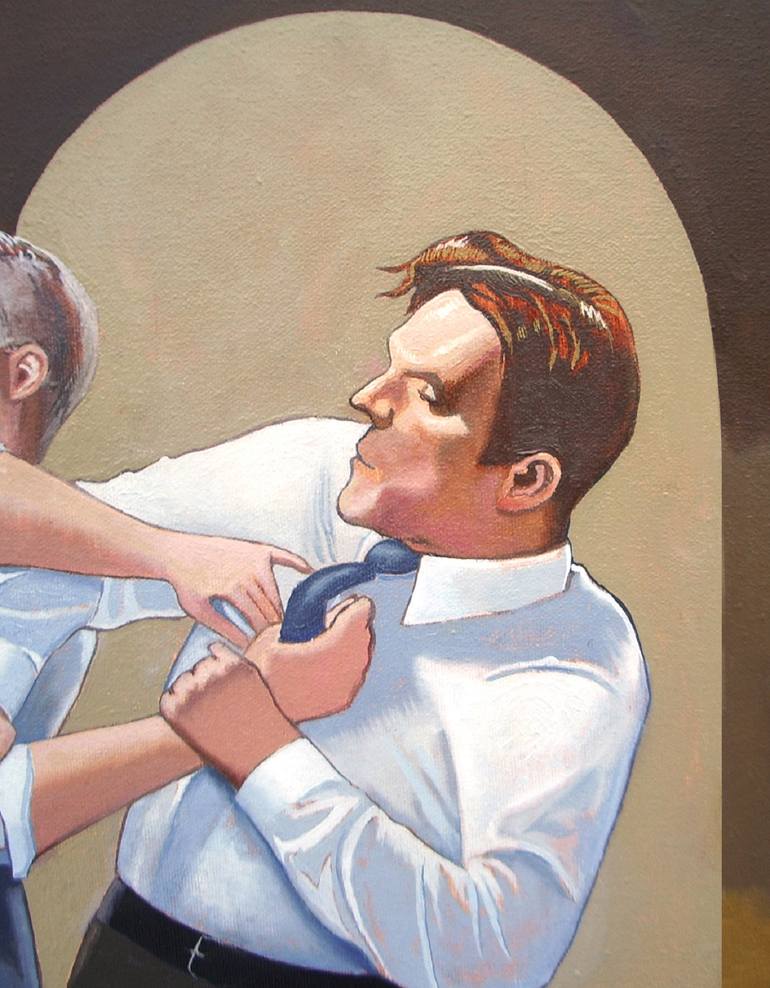 Original Figurative People Painting by Blaine White