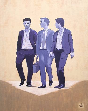 Print of Figurative People Paintings by Blaine White