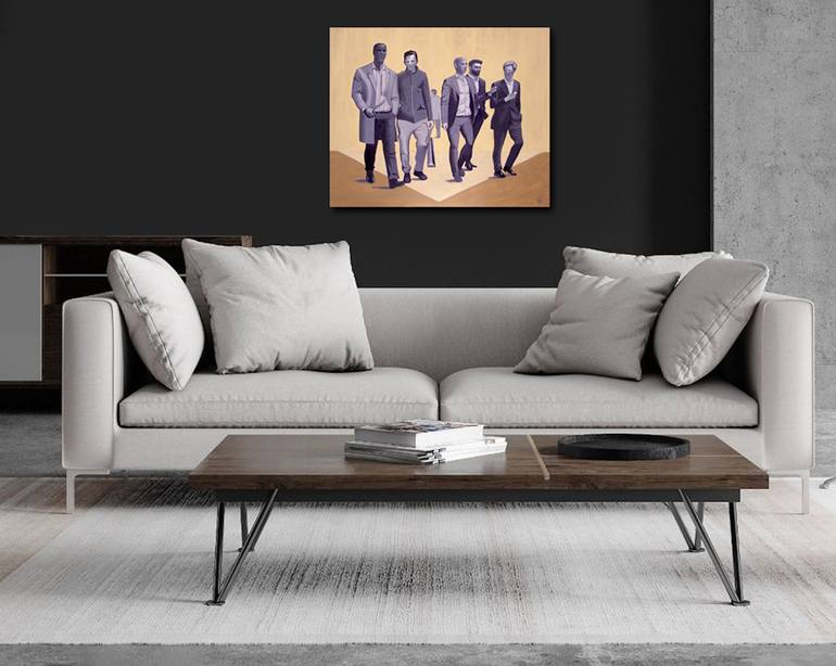 Original Figurative People Painting by Blaine White