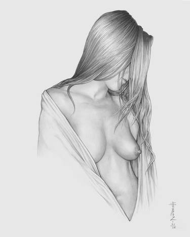 Print of Figurative Nude Drawings by Shaun Herron